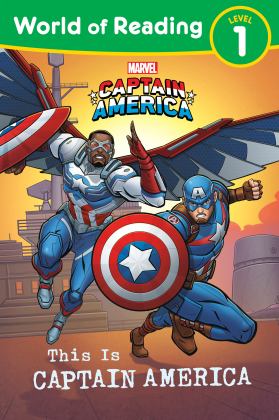 World of Reading: This Is Captain America Level 1 Reader 2024 9781368099028 Front Cover