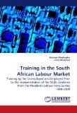 Training in the South African Labour Market 2009 9783838305028 Front Cover
