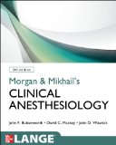 Morgan and Mikhail's Clinical Anesthesiology, 5th Edition  cover art