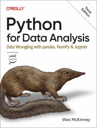 Python for Data Analysis Data Wrangling with Pandas, NumPy, and Jupyter 3rd 9781098104030 Front Cover