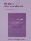 Student's Solutions Manual for Elementary Algebra Concepts and Applications cover art