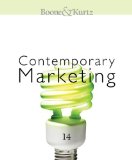 Contemporary Marketing 14th 2009 9780324582031 Front Cover