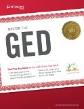 Petersons 2013 Master the GED Book Only 27th 2012 9780768936032 Front Cover