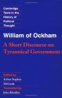 William of Ockham A Short Discourse on Tyrannical Government cover art