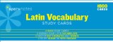 Latin Vocabulary Sparknotes Study Cards: 2014 9781411470033 Front Cover