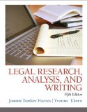 Legal Research, Analysis, and Writing  cover art