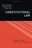 Oxford Introductions to U. S. Law Constitutional Law  9780195370034 Front Cover