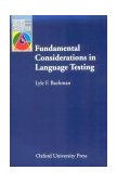 Fundamental Considerations in Language Testing  cover art