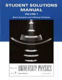 Student Solutions Manual for Essential University Physics, Volume 1  cover art
