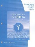 Intermediate Algebra 4th 2010 Workbook  9780538734035 Front Cover