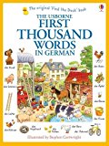 First 1000 Words in German  9781409583035 Front Cover