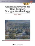 French Song Anthology - Accompaniment CDs The Vocal Library High Voice  9781423413035 Front Cover