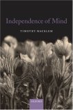 Independence of Mind 2007 9780199208036 Front Cover