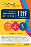Cengage Unlimited, 1 Term 4 Months Printed Access Card:  9780357700037 Front Cover