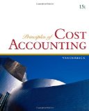 Principles of Cost Accounting 15th 2009 9780840037039 Front Cover