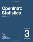 OpenIntro Statistics 3rd 9781943450039 Front Cover