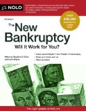 New Bankruptcy Will It Work for You? 5th 2013 9781413319040 Front Cover