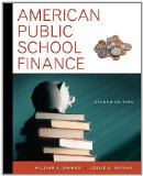 American Public School Finance 2nd 2012 9781111838041 Front Cover