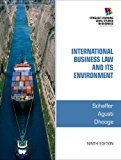 International Business Law and Its Environment: cover art