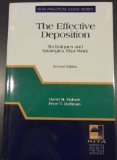 Effective Deposition : Techniques and Strategies That Work 2nd 9781556815041 Front Cover