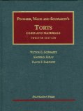 Prosser, Wade and Schwartz's Torts Cases and Materials cover art