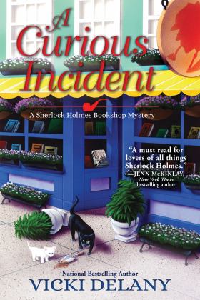 Curious Incident A Sherlock Holmes Bookshop Mystery  9781643858043 Front Cover