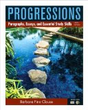 Progressions, Book 2 Paragraphs, Essays, and Essentials Study Skills cover art