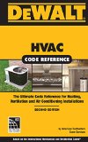 DEWALT HVAC Code Reference Based on the 2015 International Mechanical Code, Spiral Bound Version cover art