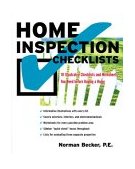 Home Inspection Checklists 111 Illustrated Checklists and Worksheets You Need Before Buying a Home 2003 9780071423045 Front Cover