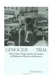 Genocide on Trial War Crimes Trials and the Formation of Holocaust History and Memory  9780199259045 Front Cover