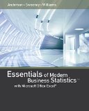 Essentials of Modern Business Statistics With Microsoft Excel: cover art