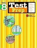 Test Prep: Grade 8 (Flash Kids Harcourt Family Learning)  9781411404045 Front Cover