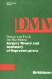 Surgery Theory and Geometry of Representations 1988 9783764322045 Front Cover