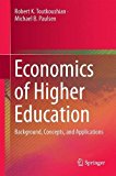 Economics of Higher Education Background, Concepts, and Applications  9789401775045 Front Cover