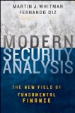 Modern Security Analysis Understanding Wall Street Fundamentals