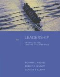 Leadership Enhancing the Lessons of Experience 6th 9780073405049 Front Cover