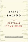 Eavan Boland A Critical Companion 2008 9780393332049 Front Cover