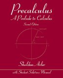 Precalculus A Prelude to Calculus cover art