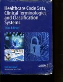 HEALTHCARE CODE SETS,CLINICAL TERMIN... cover art