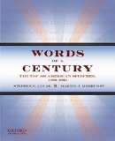 Words of a Century The Top 100 American Speeches, 1900-1999 cover art