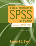 Visual Approach to SPSS for Windows A Guide to SPSS 17.0 cover art
