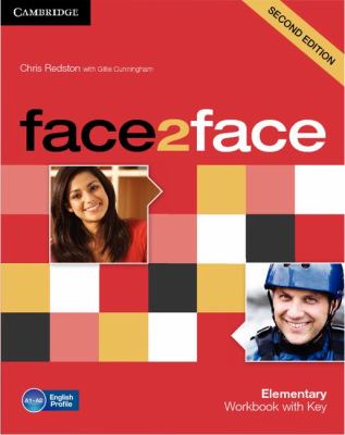 Face2face Elementary Workbook with Key 2nd Edition 2nd 9780521283052 Front Cover