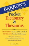 Pocket Dictionary and Thesaurus  cover art