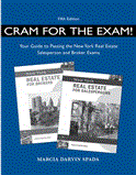 Cram for Exam! Your Guide to Pass the New York Real Estate Sale Exam 5th 2012 9781133496052 Front Cover