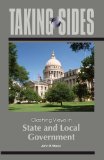 Taking Sides Clashing Views in State and Local Government cover art