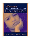 Abnormal Child and Adolescent Psychology  cover art