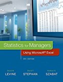 Statistics for Managers Using Microsoft Excel: 
