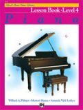 Alfred's Basic Piano Library Lesson Book, Bk 4  cover art