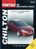 Pontiac G6--2005 Thru 2009 2010 9781563928055 Front Cover