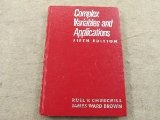 Complex Variables and Applications 5th 9780070109056 Front Cover